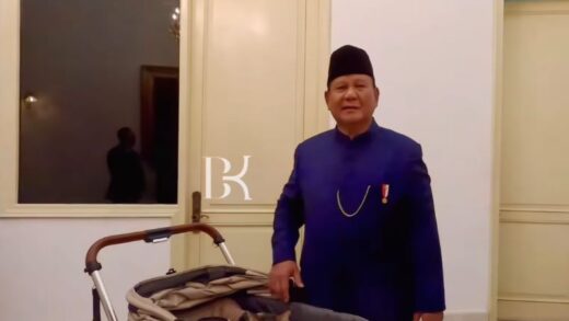 Momen Kebersamaan Presiden Prabowo Subianto Bersama Kucing Kesayangannya, Yakni Bobby Kertanegara di Istana Kepresidenan. (Foto: Instagram/@bobbykertanegara)