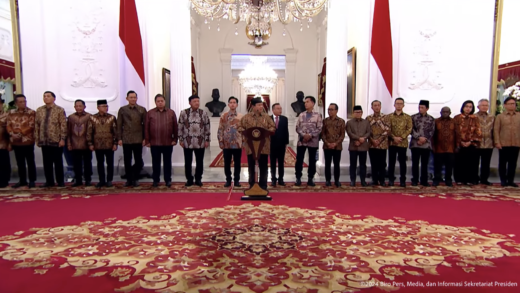 Presiden Prabowo dan Kabinet Merah Putih (Youtube/SekretariatPresiden)