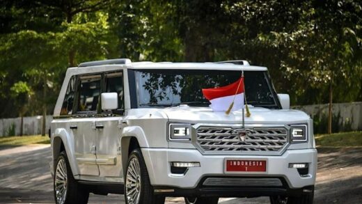 Maung MV3 Garuda Limousine. (Foto: PT Pindad)