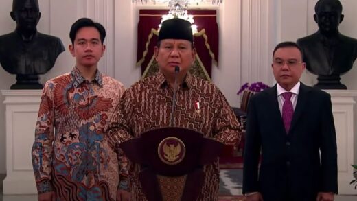 Presiden Prabowo (Tengah) (Youtube/SekretariatPresiden)