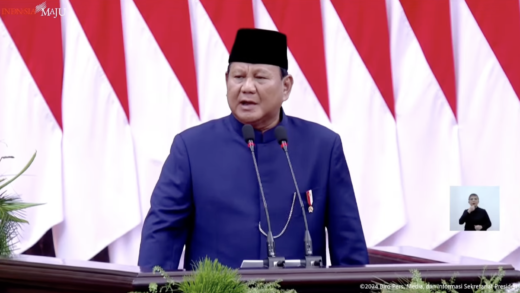 Pidato Presiden Prabowo (Youtube/Sekretariat Presiden)