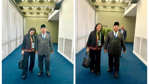 Presiden Prabowo Subianto dan Menteri Keuangan Sri Mulyani (Instagram/smindrawati)